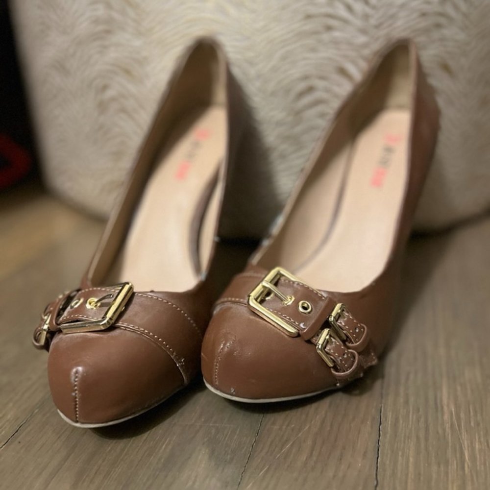 Brown Pumps, Geneva | JustFab